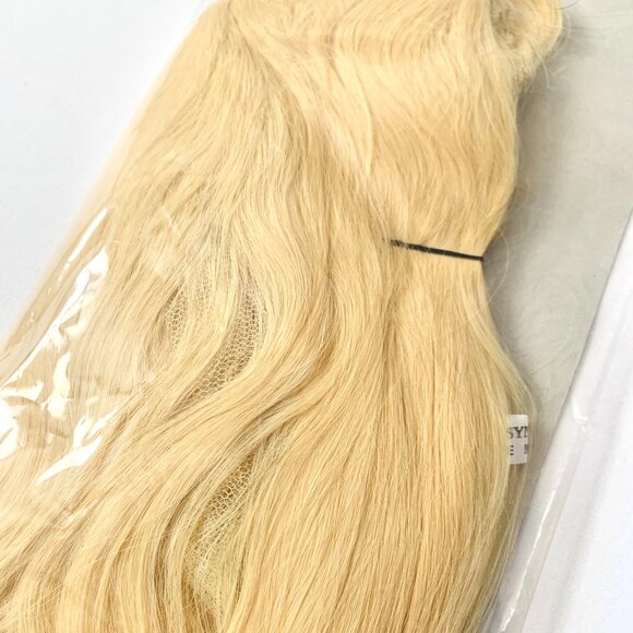 Blonde Long Wig Adult Yellow Taylor Swift Halloween Costume Prep Preppy Romantic - Picture 4 of 7